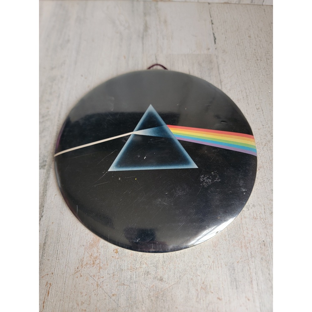 Pink Floyd dark side album cover hanging sign band rock home decor